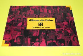 Coleccionismo de revistas: TV3 / LECTURAS - ÀLBUM de fotos TV3 - 15 anys al teu costat - 1998 - 10 pàg.